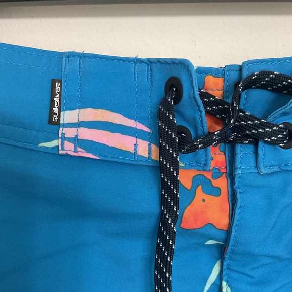 Quicksilver Men's Boardshorts Surfsilk Swimming Trunk Shorts Size 38 - Picture 4 of 10